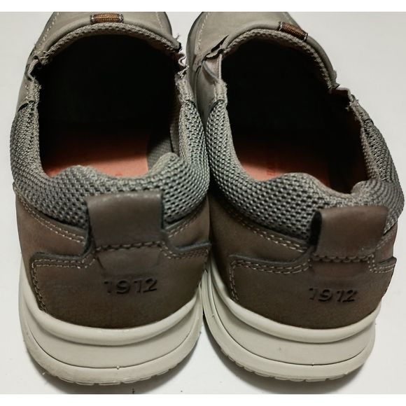 NUNN BUSH, Grey Conway Moc Toe Slip On Shoes, Men's Size 10.5 W - Picture 4 of 8